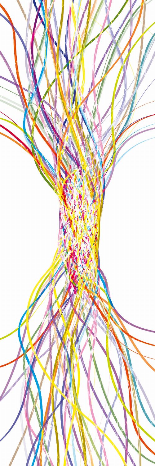 Bild: AP Panel - Cable tangle white (Weiß)