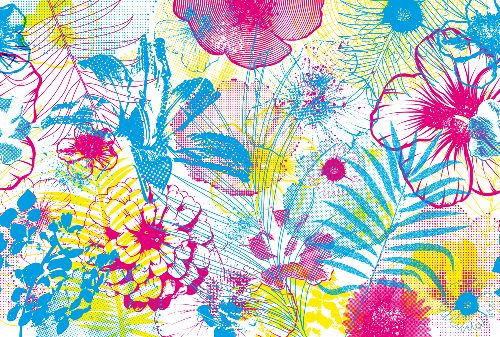 Bild: AP Digital - Flowers - SK Folie (5 x 3.33 m)