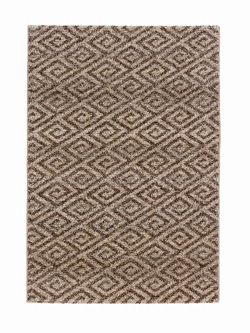 Bild: Astra Kurzflorteppich Carpi - Raute - (Beige; 160 x 230 cm)