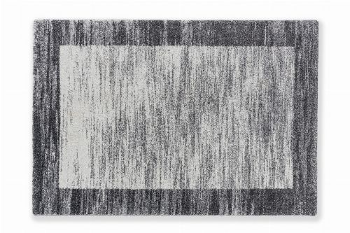Bild: Astra Hochflor Teppich Savona - Bordüre (Silber; 130 x 67 cm)