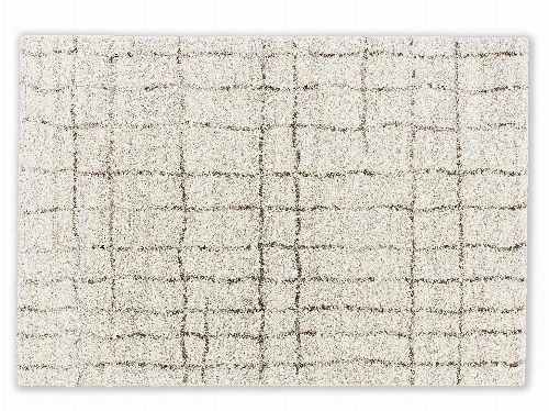 Bild: Astra Hochflor Teppich Savona - Gitter (Creme; 150 x 80 cm)