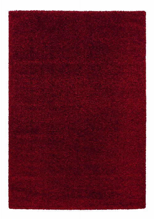 Bild: Astra Hochflor Teppich Rivoli - Uni (Rot; 130 x 67 cm)