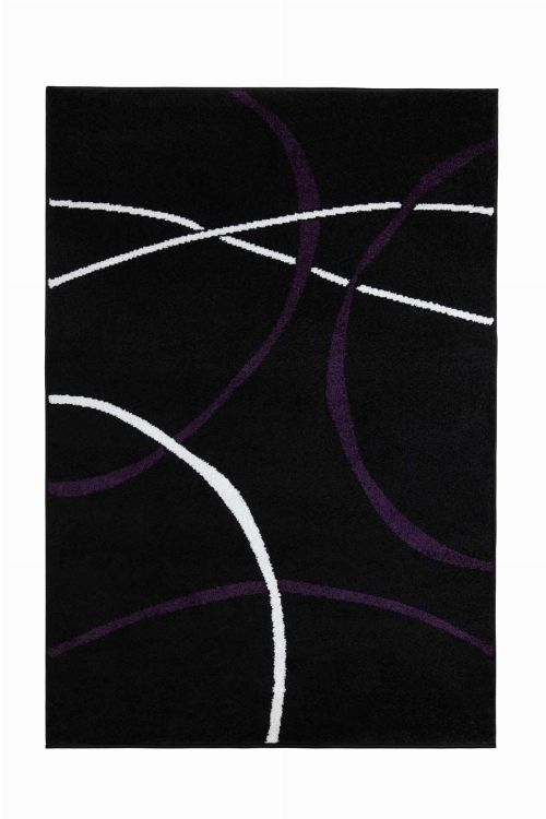 Bild: Teppich Milano (Des. 110) (Schwarz; 120 x 170 cm)