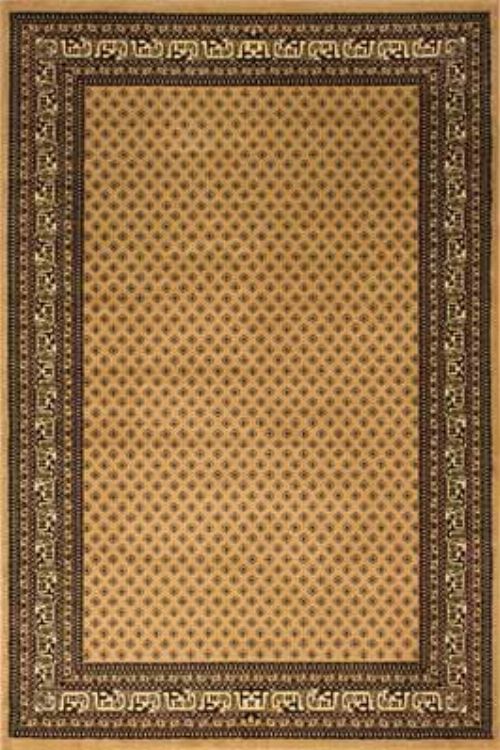 Bild: Bordürenteppich Marrakesh - feines Ornament - (Beige)