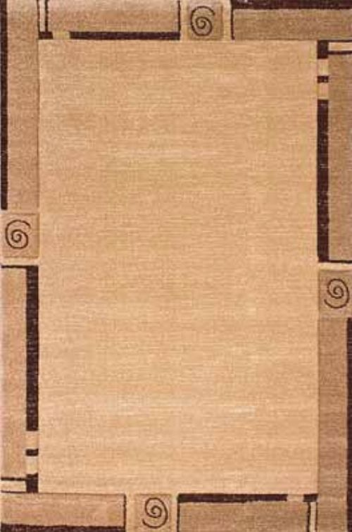 Bild: Bordürenteppich Florenz - (Beige)