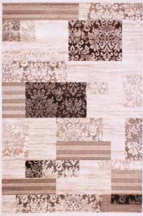 Bild: Teppich Patchwork Art - (Beige)