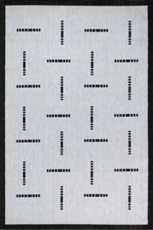 Bild: Küchenteppich Dots Line (Grau)