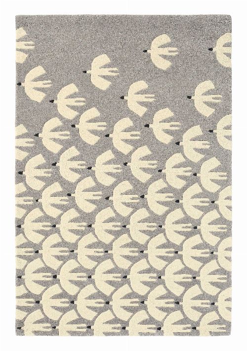Bild: Scion Schurwollteppich Pajaro (Grau; wishsize)