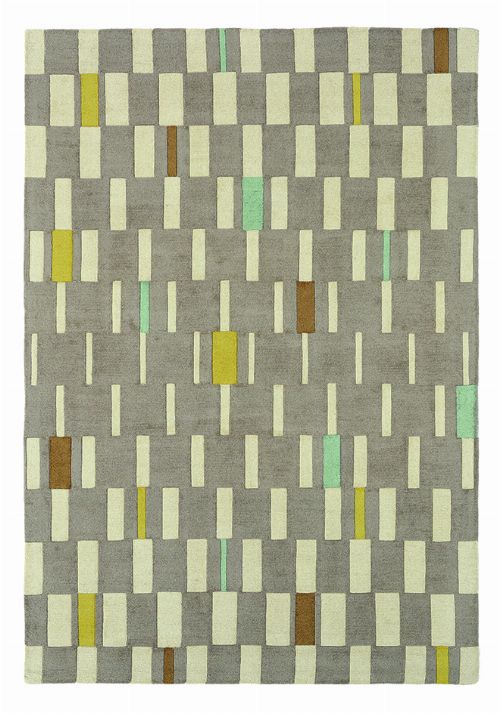 Bild: Scion Schurwollteppich Blok (Dandelion; 170 x 240 cm)