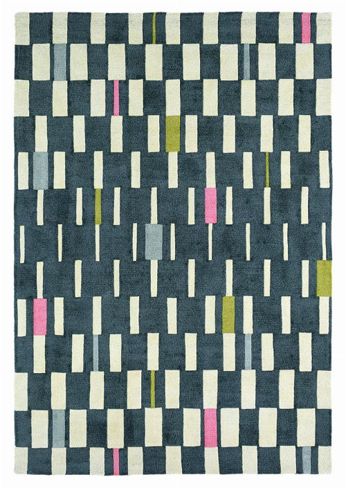 Bild: Scion Schurwollteppich Blok (Flamingo; 200 x 280 cm)