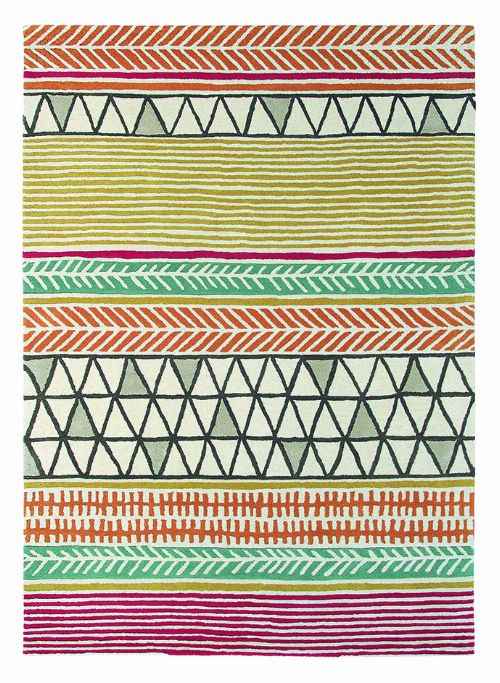 Bild: Teppich Raita (Orange; 140 x 200 cm)