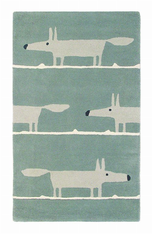 Bild: Teppich Mr Fox (Grau; 120 x 180 cm)