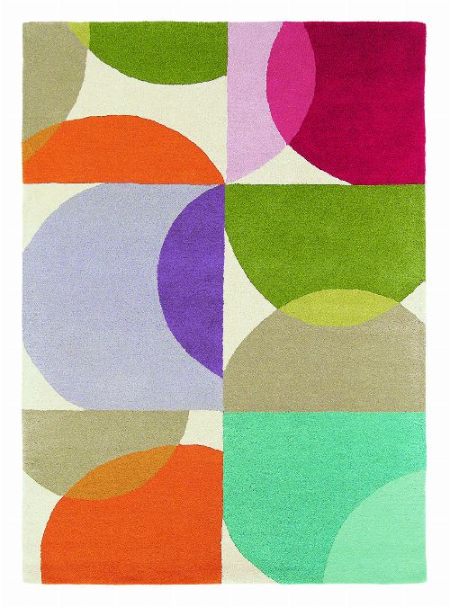 Bild: Teppich Kaleido (Rot; wishsize)