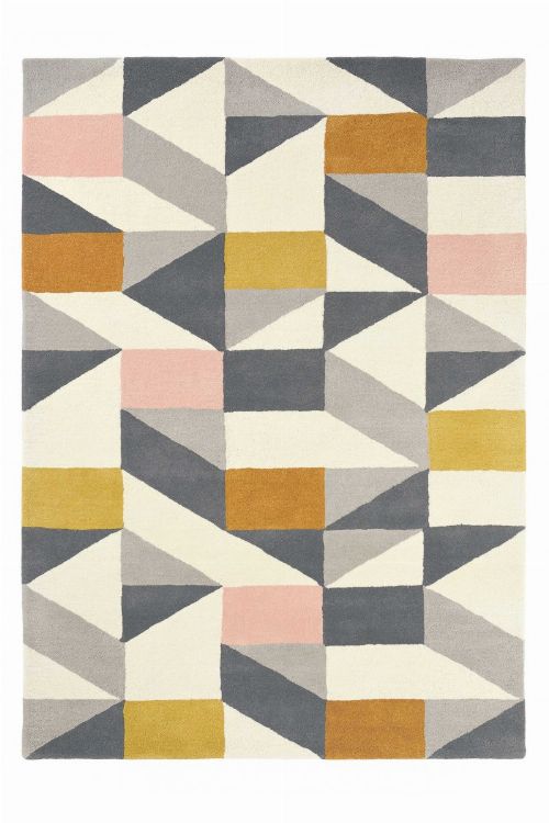 Bild: Scion Schurwollteppich Nuevo (Orange; 170 x 240 cm)
