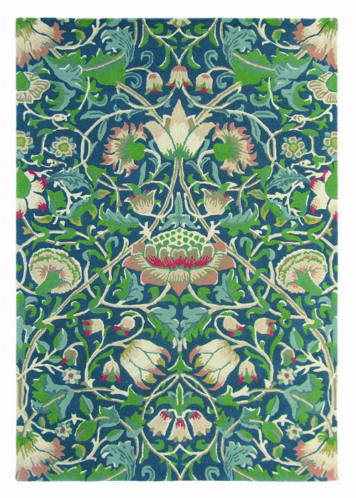 Bild: Teppich Lodden (Indigo; 140 x 200 cm)