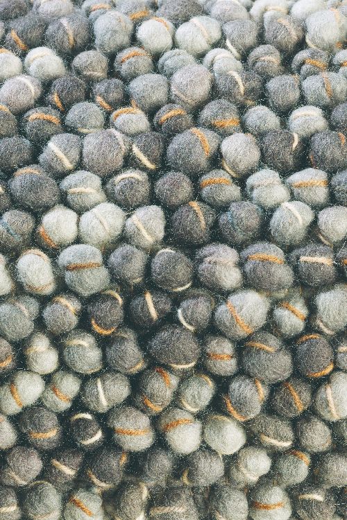 Bild: Designer Webteppich Cobble (Grau; 200 x 300 cm)