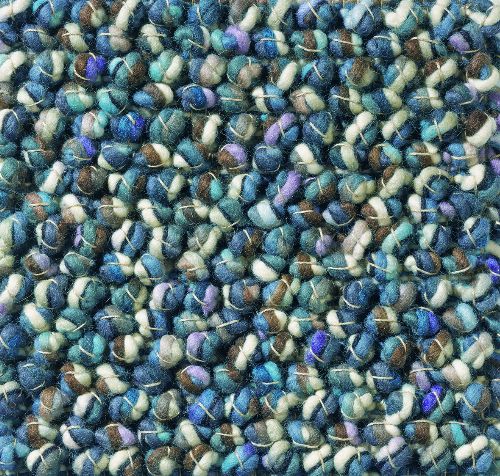Bild: Teppich Marble (Blau; wishsize)