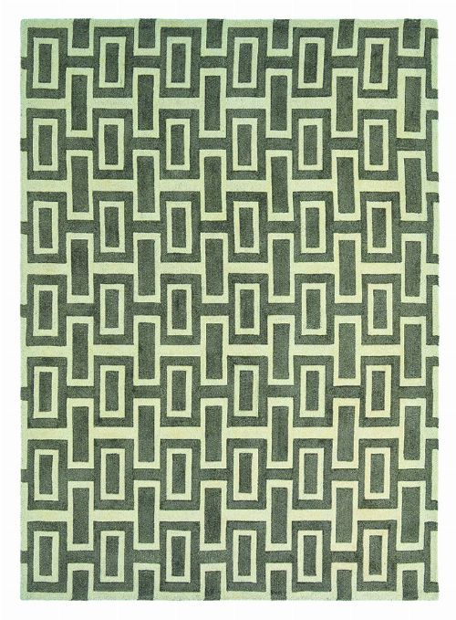 Bild: Retro Teppich Intaglio (Grau; 200 x 280 cm)