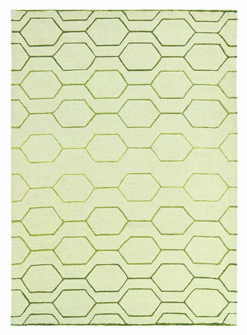 Bild: Retro Teppich Arris (Creme; 120 x 180 cm)