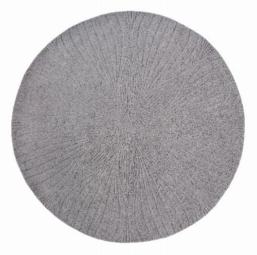 Bild: Wedgwood Designer Teppich Folia - Rund - (Grau; 150 x 150 cm)