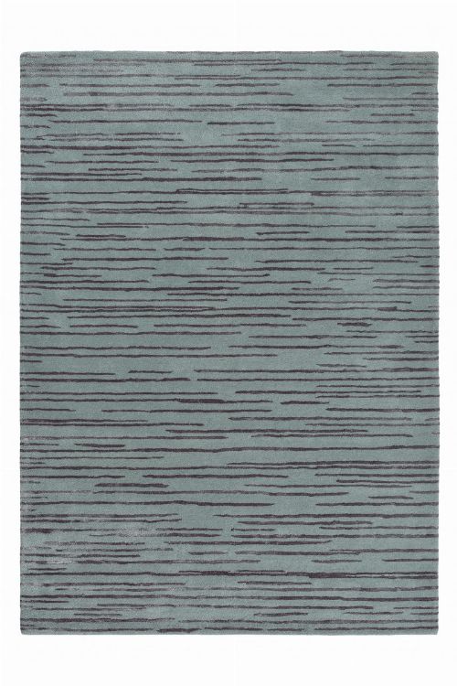 Bild: Florence Broadhurst Designerteppich Slub (Taubenblau; wishsize)