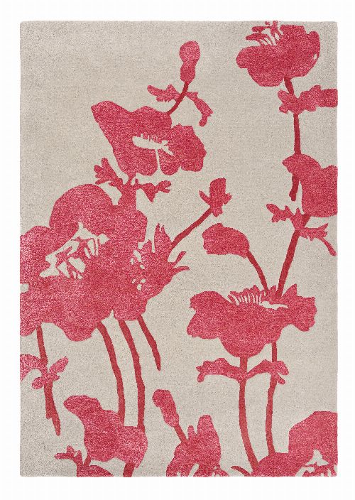 Bild: Florence Broadhurst Designerteppich Floral 300 (Rosa; 200 x 280 cm)