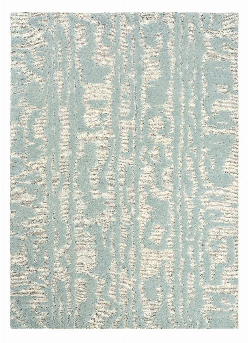 Bild: Florence Broadhurst Designerteppich Waterwave Stripe (Blau; 120 x 180 cm)