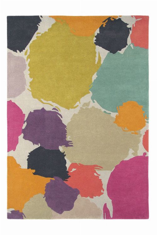 Thumbnail: Wollteppich Paletto (Lila; 200 x 280 cm)