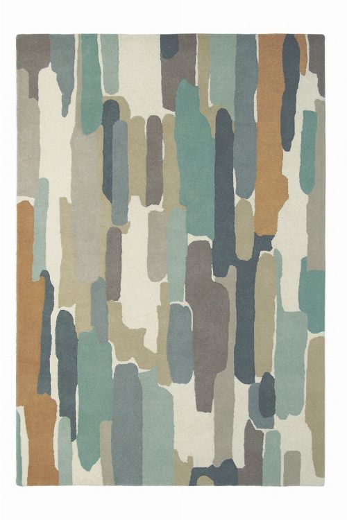 Thumbnail: Wollteppich Trattino (Grau; 200 x 280 cm)