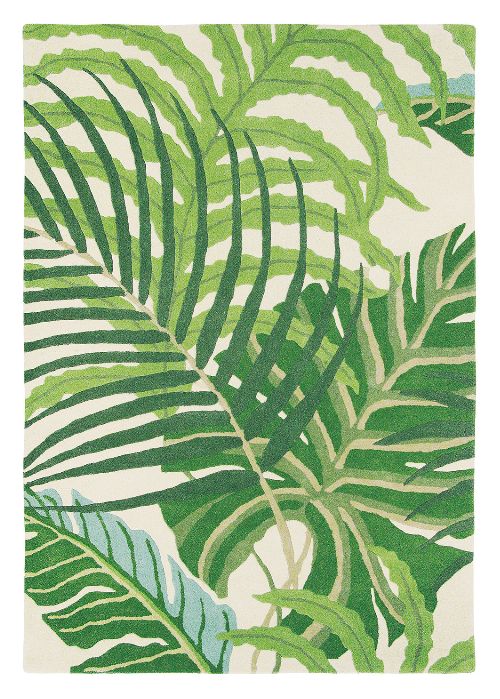 Thumbnail: Teppich Manila (Grün; 250 x 350 cm)