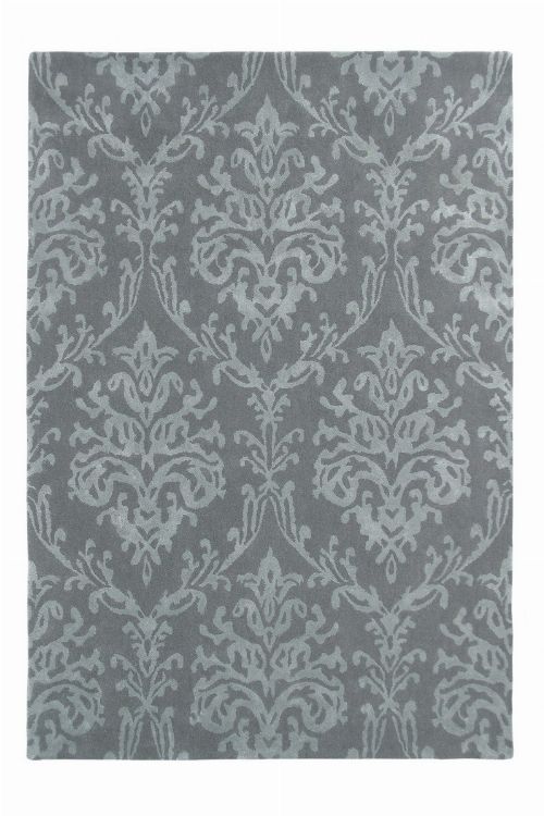 Bild: Wollteppich Riverside (Grau; 140 x 200 cm)