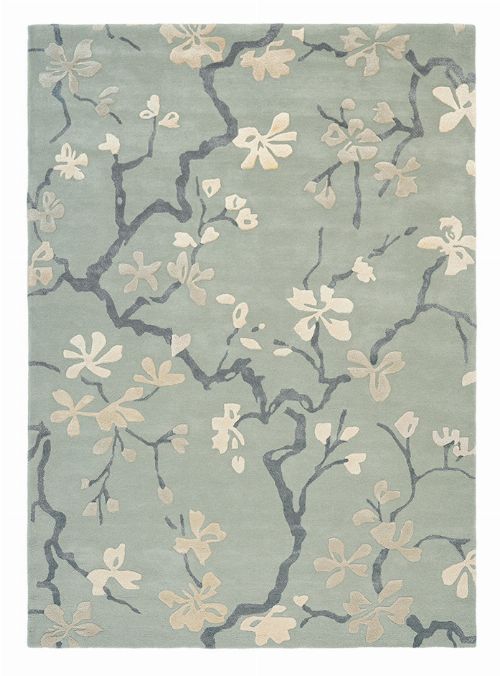 Bild: Sanderson Teppich Anthea 47107 (China Blue; 140 x 200 cm)