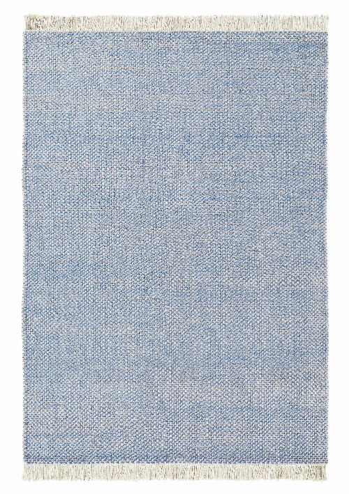 Bild: Designer Flachgewebe Teppich Atelier Craft (Blau; 140 x 200 cm)