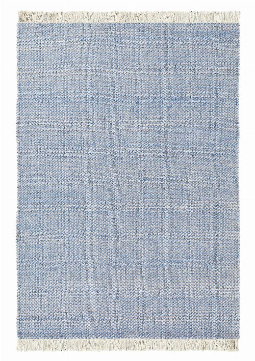 Bild: Designer Flachgewebe Teppich Atelier Craft (Blau; 160 x 230 cm)