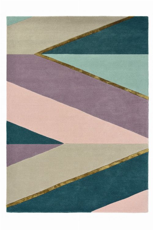 Bild: Ted Baker Schurwoll Teppich Sahara (Pink; 200 x 280 cm)