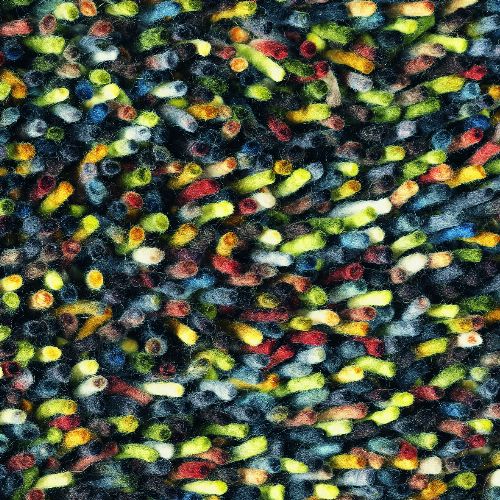 Bild: Teppich Rocks Mix (Bunt/Gelb; 140 x 200 cm)