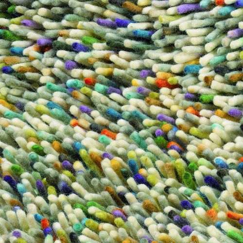 Bild: Teppich Rocks Mix (Bunt/Creme; wishsize)