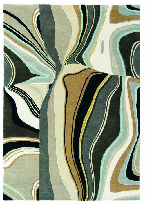 Bild: Teppich Estella Curve (Beige; wishsize)