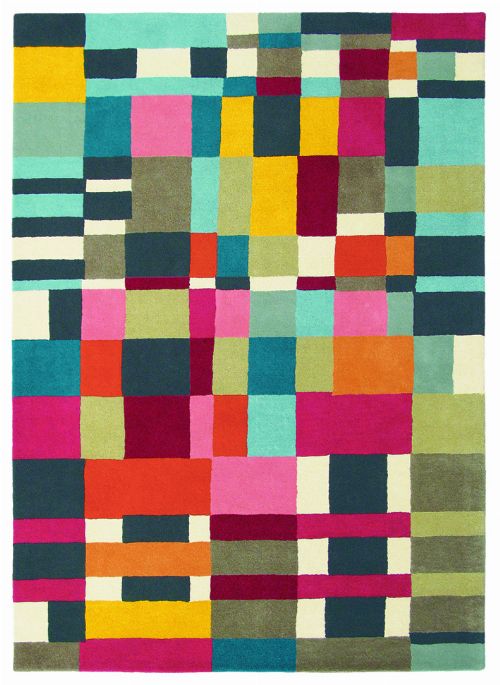 Bild: Teppich Estella Domino (Bunt; 160 x 230 cm)