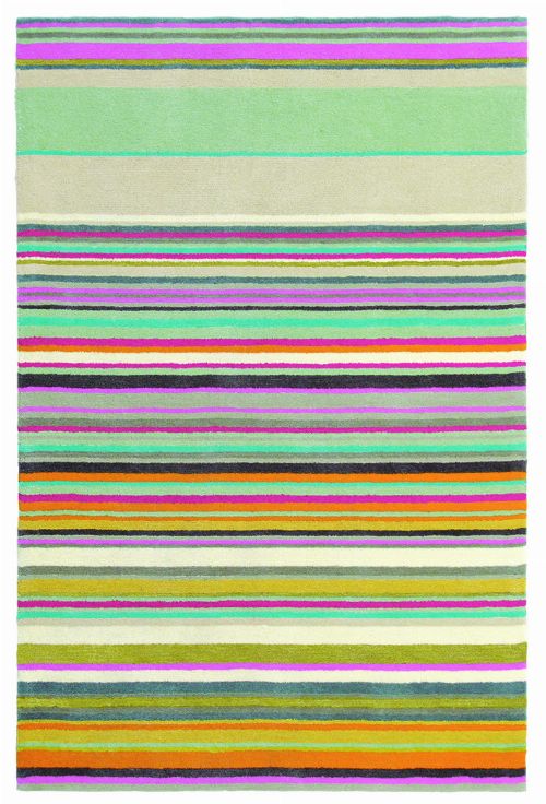 Bild: Streifenteppich Estella Fresh 876801 (Bunt; wishsize)