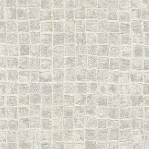 Bild: design id elegante Vliestapete Alpha AL1001-1 - Mosaikoptik (Hellgrau)