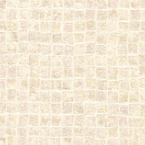 Bild: design id elegante Vliestapete Alpha AL1001-2 - Mosaikoptik (Beige/Creme)