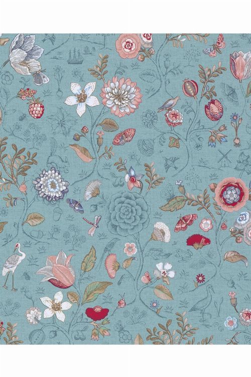 Bild: Eijffinger Tapete PIP 4 375003 - Spring to Life (Türkis)