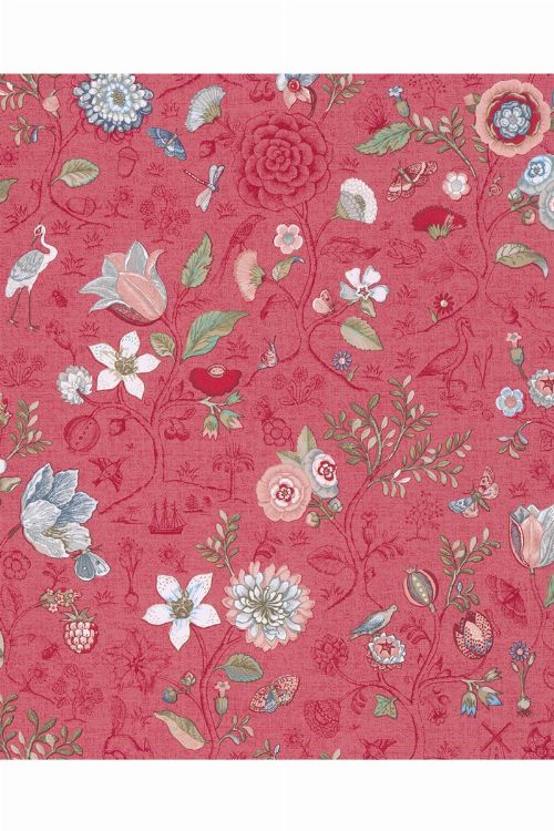 Bild: Eijffinger Tapete PIP 4 375004 - Spring to Life (Rot)