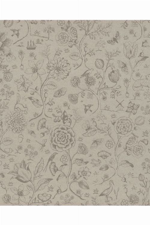 Bild: Eijffinger Tapete PIP 4 375011 - Spring to Life Two Tone (Braun)