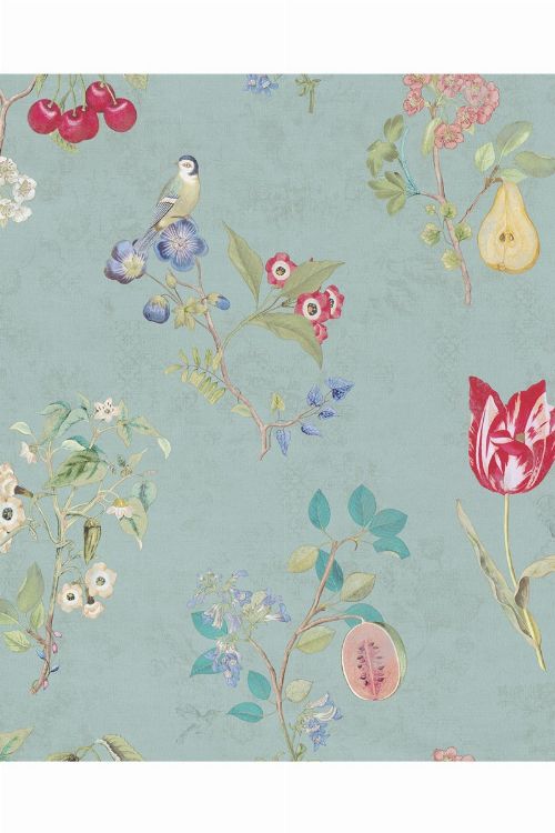 Bild: Eijffinger Tapete PIP 4 375022 - Cherry (Mint)