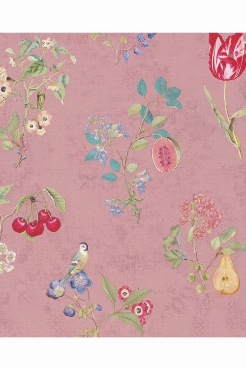 Bild: Eijffinger Tapete PIP 4 375023 - Cherry (Rot)