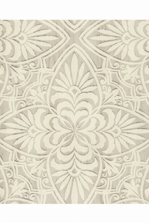Bild: Eijffinger Sundari Vliestapete 375130 - Blumen Ornament (Creme)