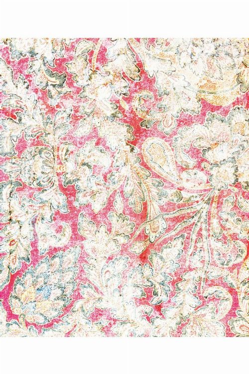 Bild: Eijffinger Fototapete Sundari 375211 - Faded Wall (Rot; 280 x 233 cm)
