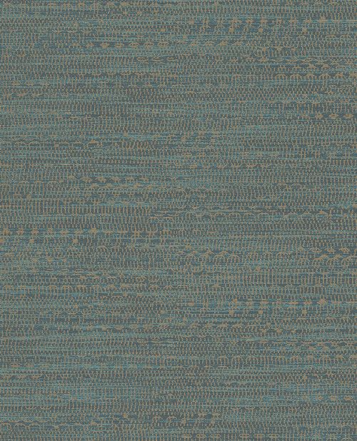 Bild: Eijffinger Vliestapete Siroc 376034 - afrikanisches Muster (Blaugrün)